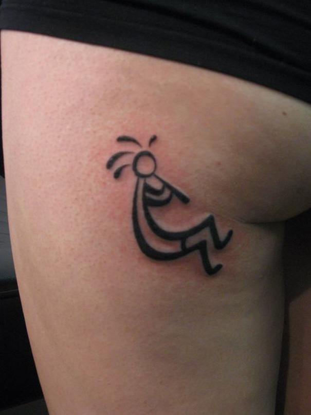 Kokopelli Tattoo para mulheres 