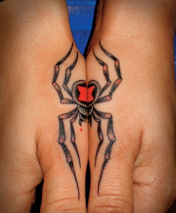 35 desenhos de tatuagem de aranha e idéias 16 