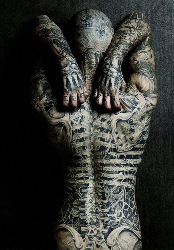 Desenhos de tatuagem de corpo inteiro para homens e mulheres17 