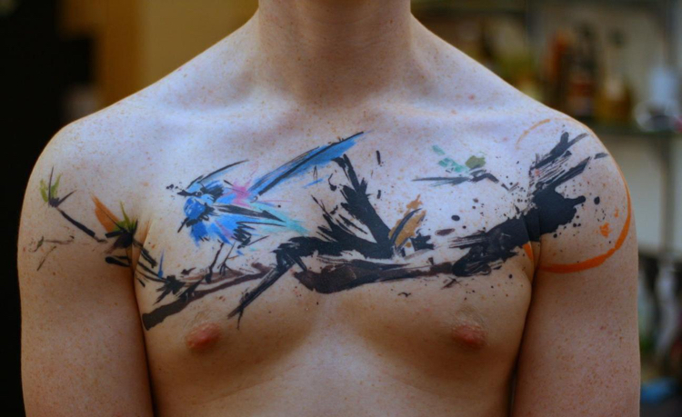 renascimento simbólico de motivo de tatuagem abstrata 