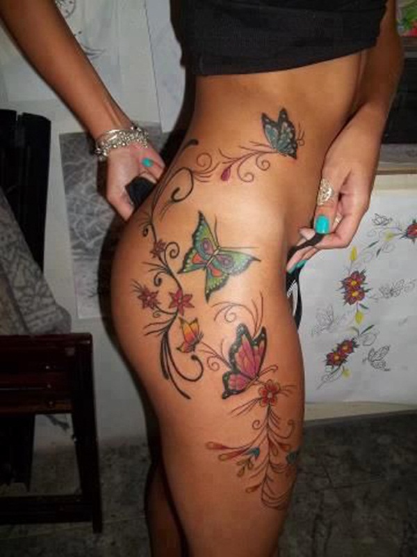 Tatuagem de borboleta bonito designs8 