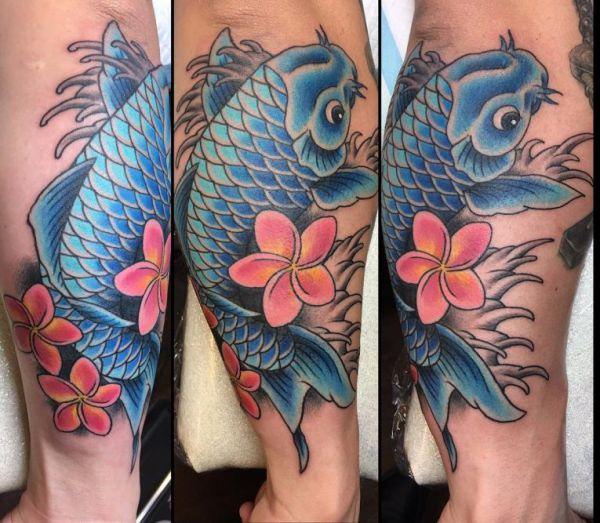 Significado de tatuagens de Carpas (peixe Koi), BlendUp Tattoos