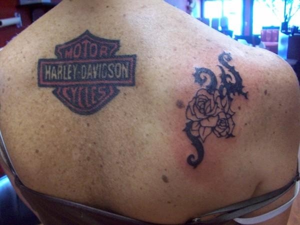 Idéias Harley Davidson Tattoo originais e inspirações 1 