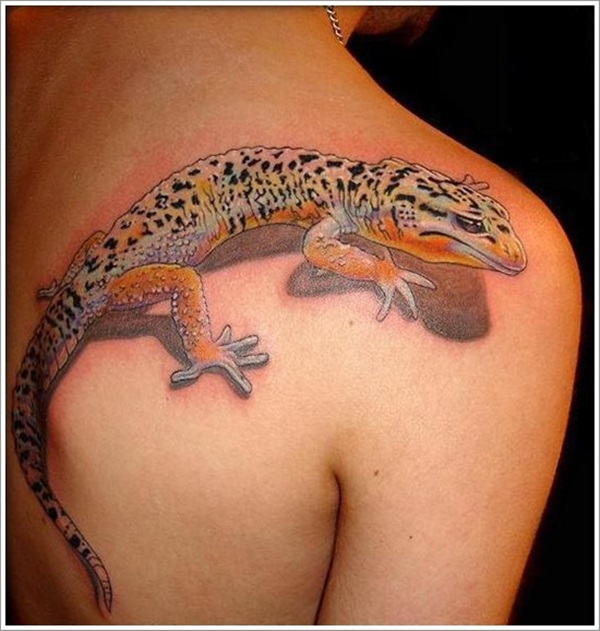 Desenhos e significados impressionantes do tatuagem do lagarto 8 