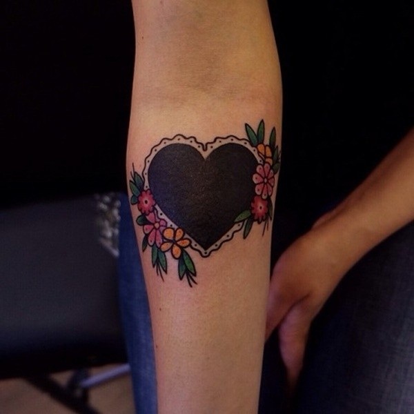 desenhos de tatuagem de coração 65 