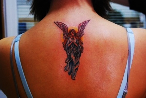 Desenhos de tatuagem de anjo e ideas11 