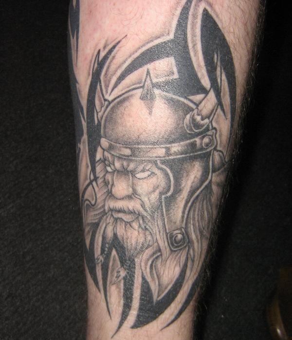 Desenhos e significados do tatuagem Viking audaz 5 