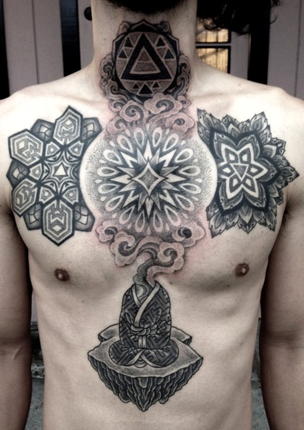 Desenhos de tatuagem geométrica e idéias28 
