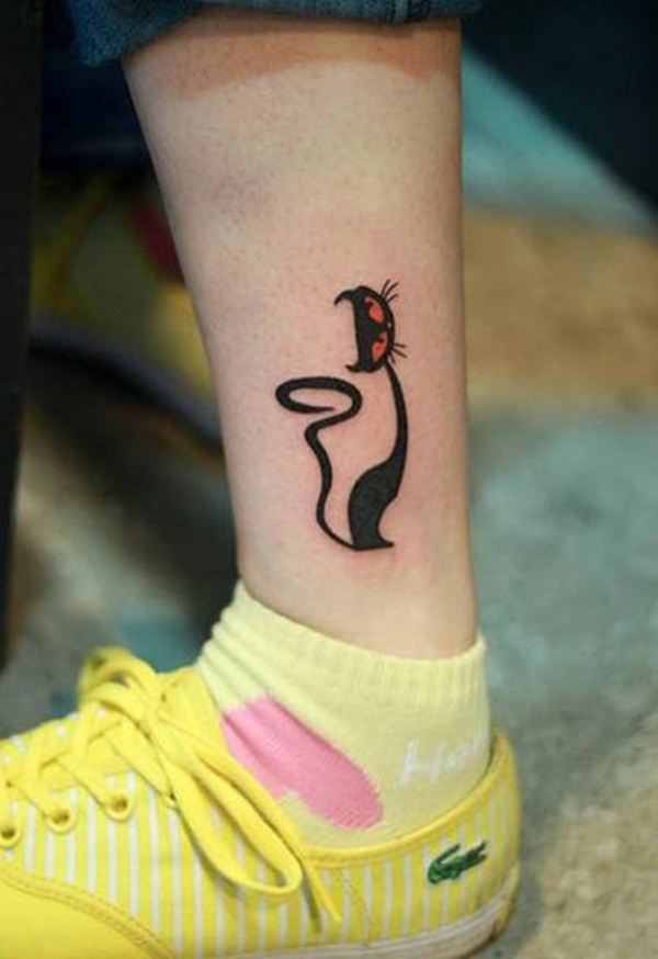 desenhos de tatuagem de gato para girls43 