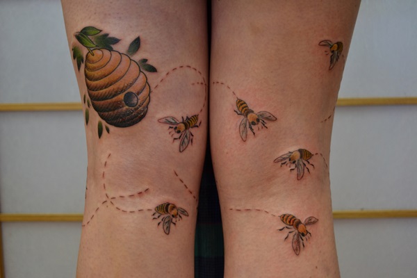 Significados de tatuagem linda abelha 32 