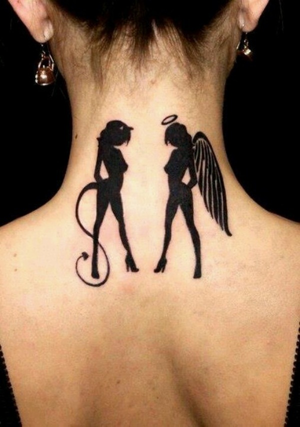 Desenhos de tatuagem de anjo e idéias26 