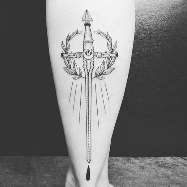 Desenhos exclusivos de tatuagem de espada » Tatuagens HD