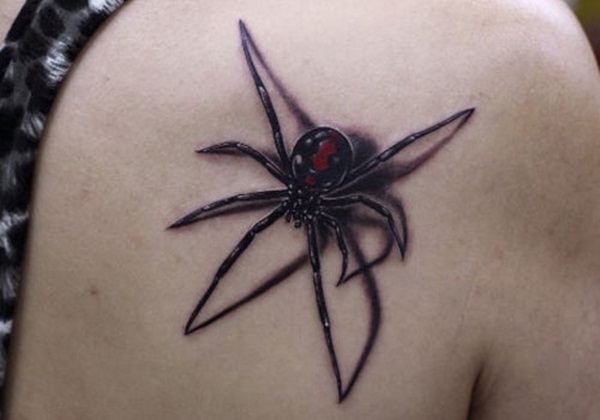 35 desenhos de tatuagem de aranha e idéias 11 