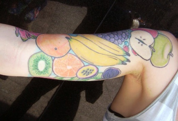 desenhos de tatuagem de fruta (7) 