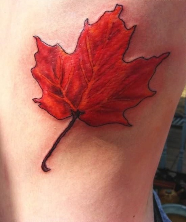tatuagem de tinta vermelha (84) 