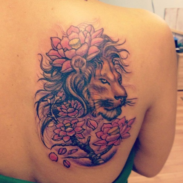 desenhos de tatuagem de leão para meninos e meninas33 