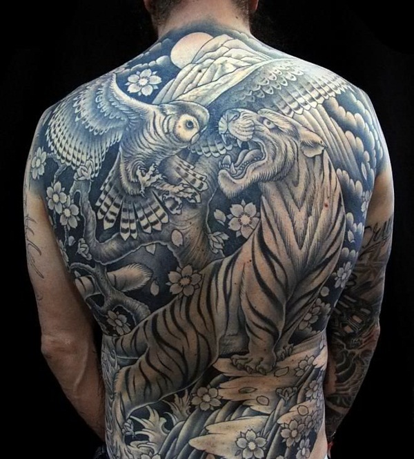 Desenhos de tatuagem de tigre para homens (25) 