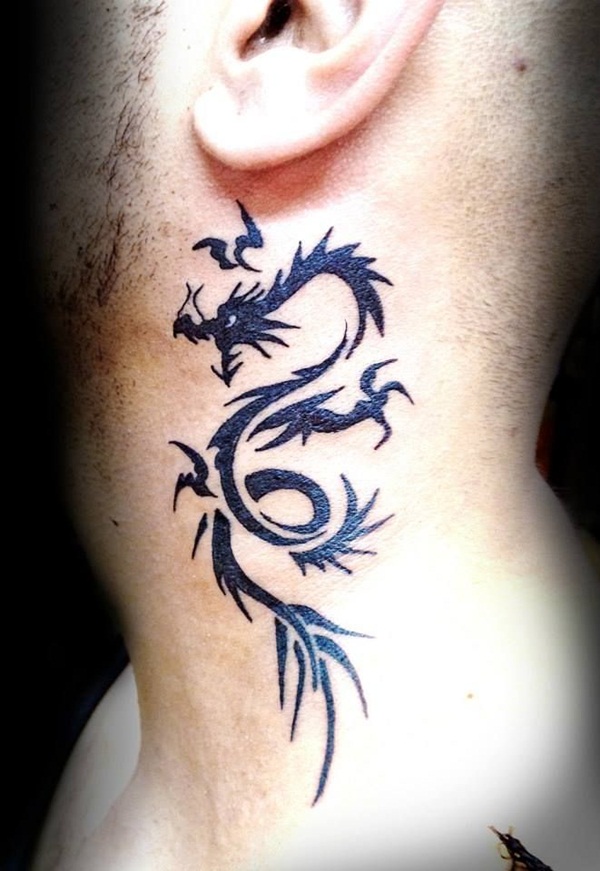Desenhos de tatuagem de dragão para mulheres e homens74 
