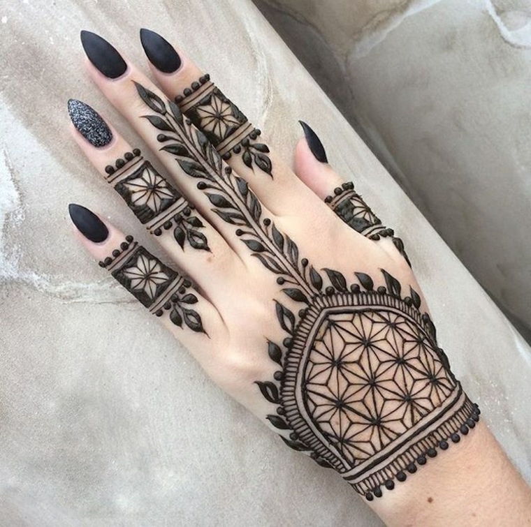 tatuagens de hena mãos 
