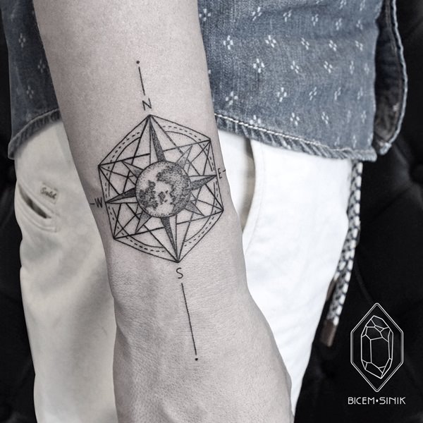 Tatuagem geométrica 6 