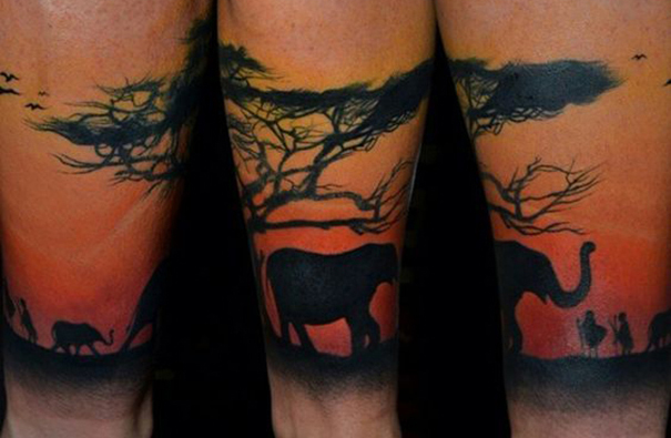 Tatuagens africanas 