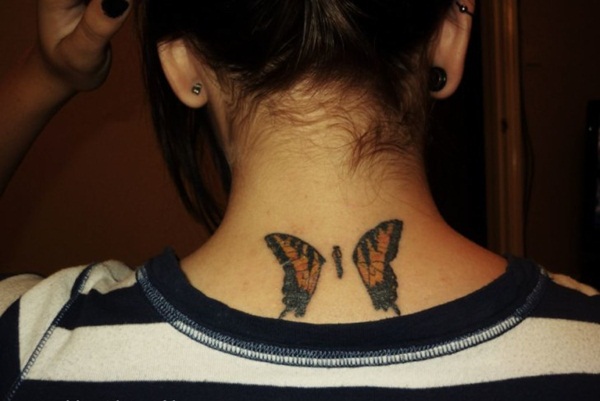 Desenhos de tatuagem de borboleta bonito47 