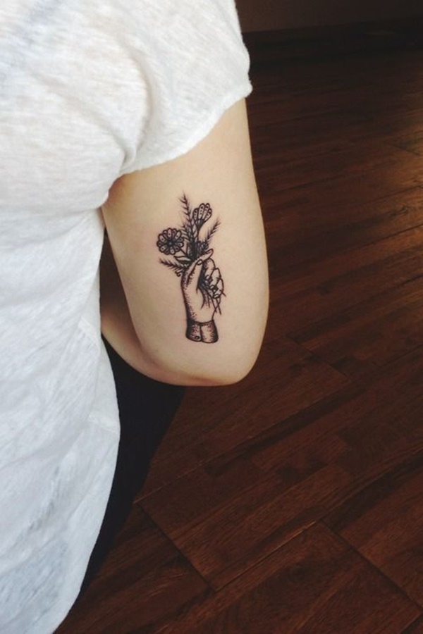 desenhos de tatuagem de flores (32) 