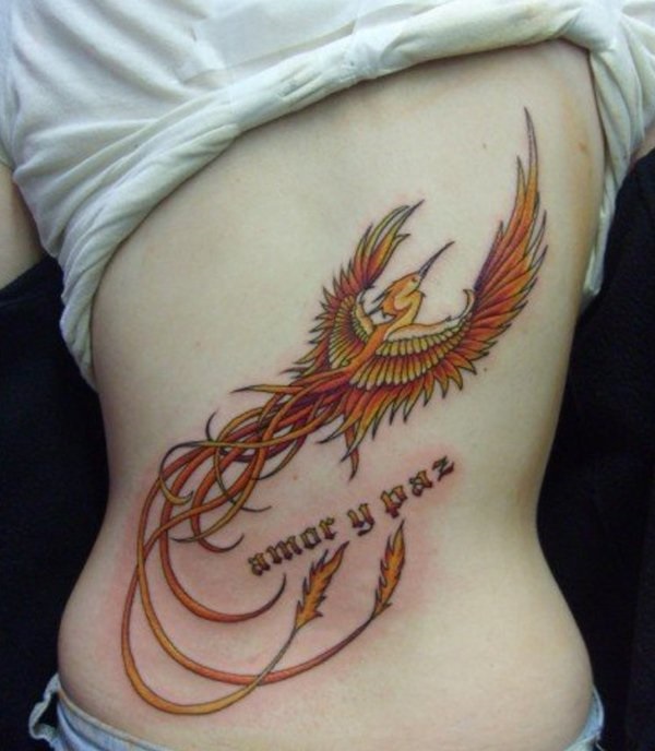 35 idéias de tatuagem de Phoenix e seus significados simbólicos 3 