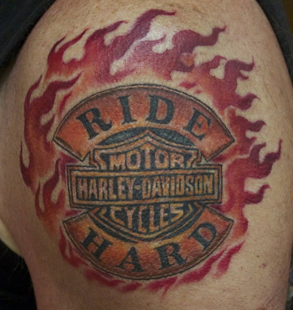 Ideias e inspirações exclusivas de Harley Davidson Tattoo 17 