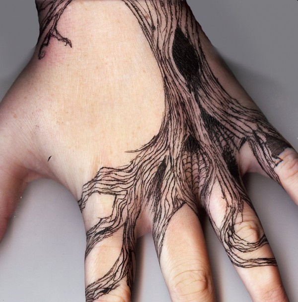 Desenhos de tatuagem de árvore 