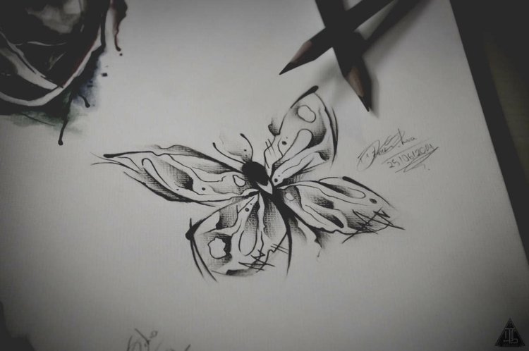 borboletas para tatuagens femininas 