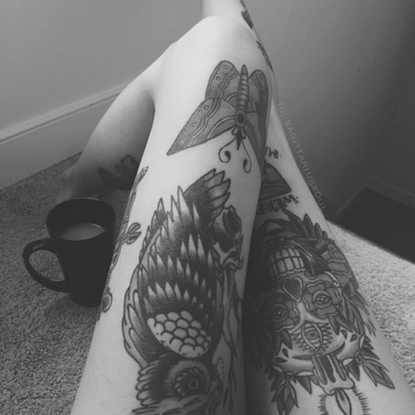 tatuagem de perna (44) 