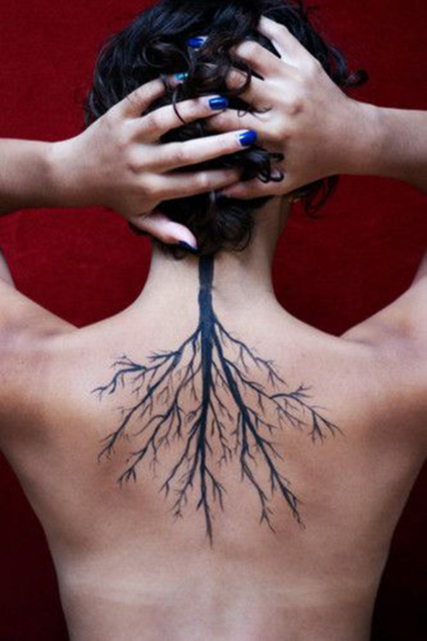 Tatuagem de árvore 