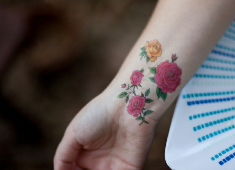 tatuagem de rosas 
