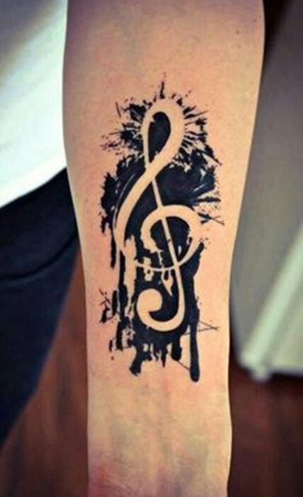 desenho de tatuagem de música (2) 