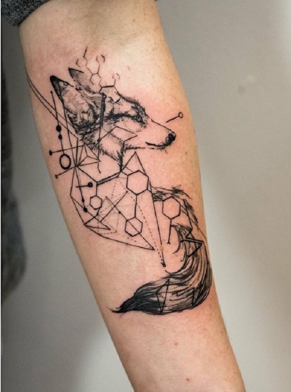 desenhos de raposa-tatuagem-36 
