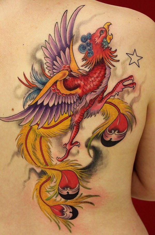 35 idéias de tatuagem de Phoenix e seus significados simbólicos 16 