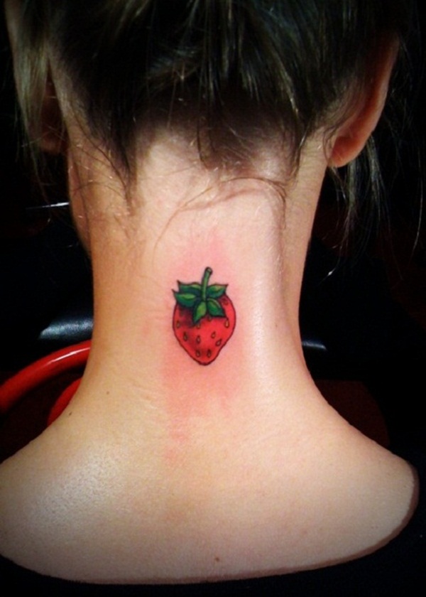 Desenhos de tatuagem de fruta (15) 