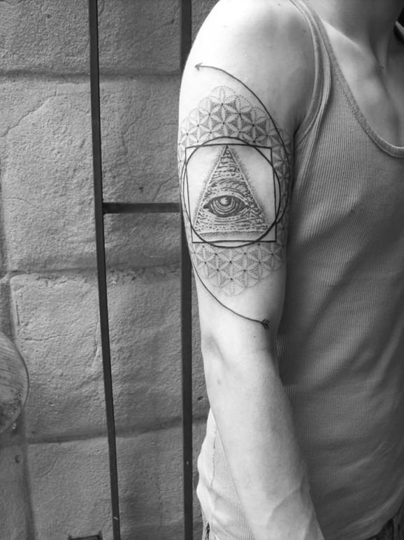 tatuagens de geometria sagrada 7 