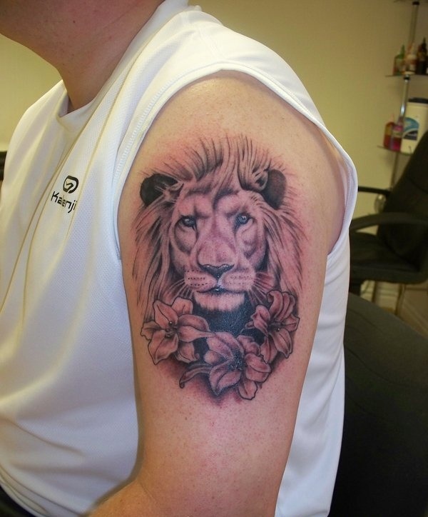 desenhos de tatuagem de leão para meninos e meninas61 