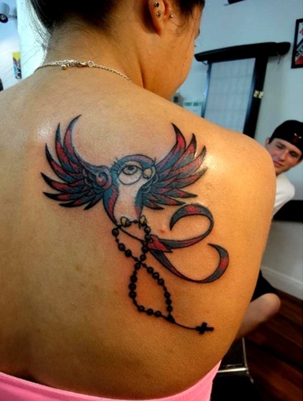 Desenhos de tatuagem de pássaro14 