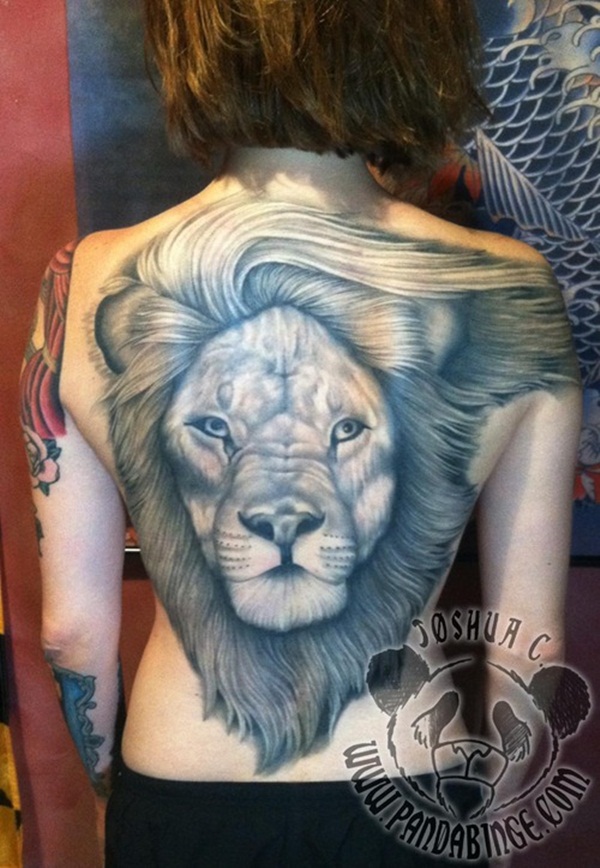 desenhos de tatuagem de leão para meninos e meninas40 