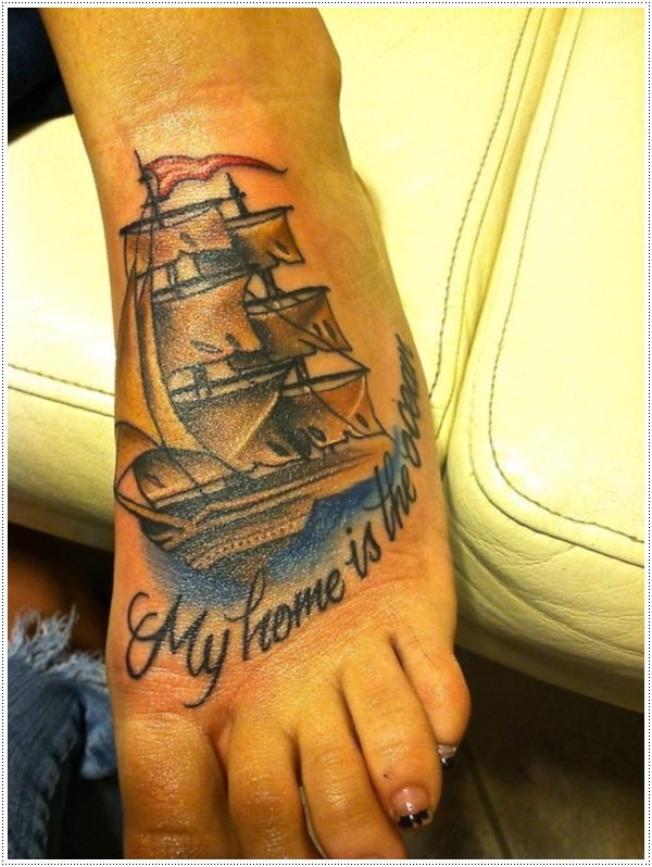 tatuagem de navio 8 