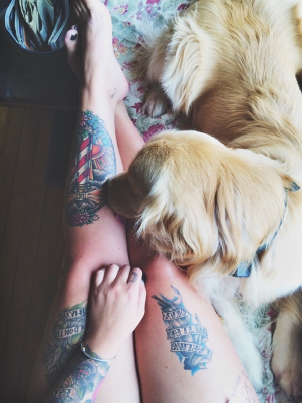 desenhos de tatuagem de perna sexy de mulheres (41) 