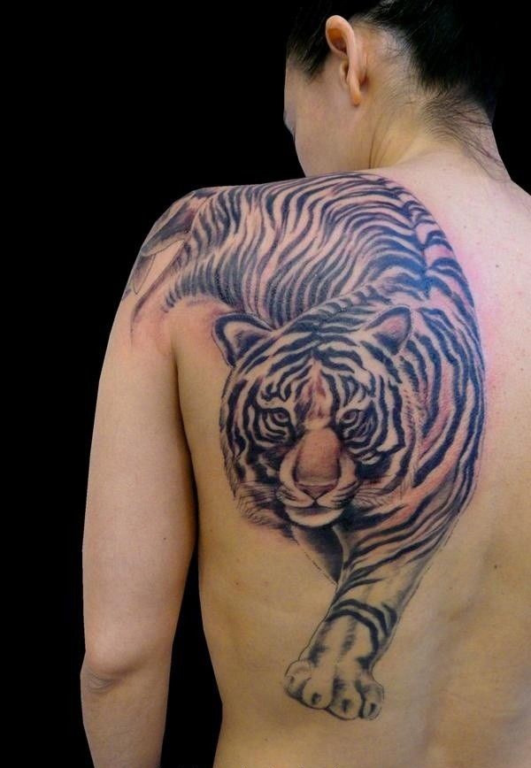 Desenhos de tatuagem de tigre para homens (16) 