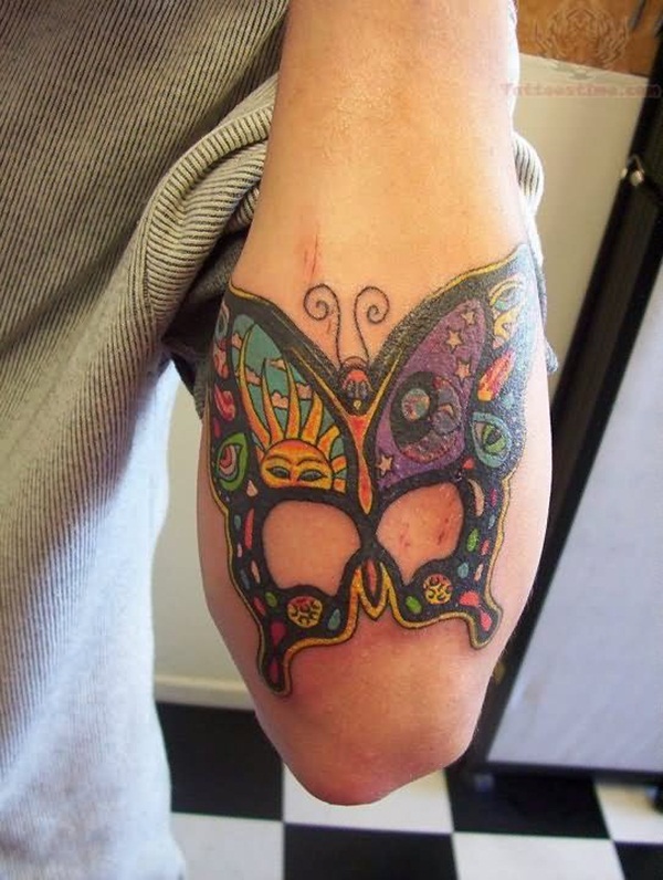 Tatuagem de borboleta bonito designs60 