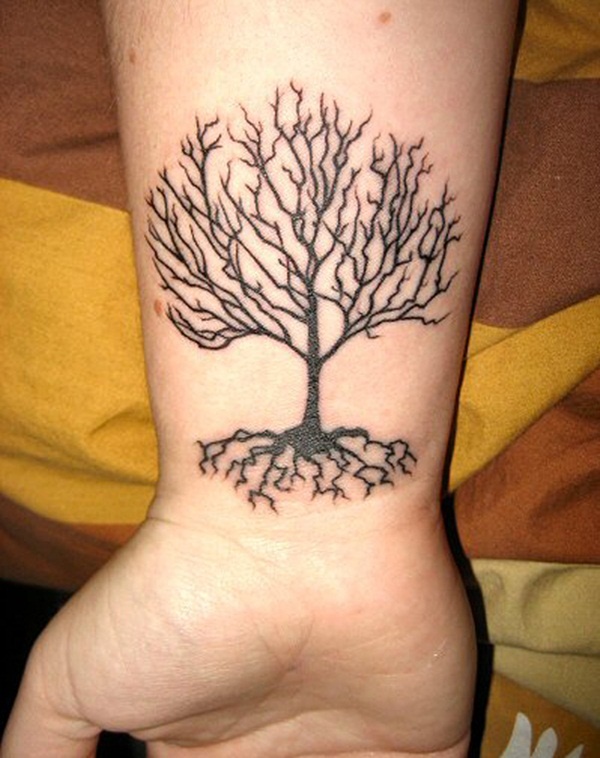 Desenhos de tatuagem de árvore37 