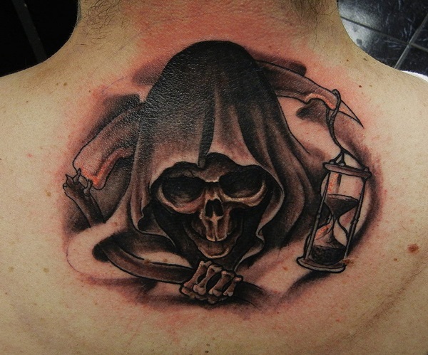 35 Daring Grim Reaper Tattoo Ideas e Significados 34 