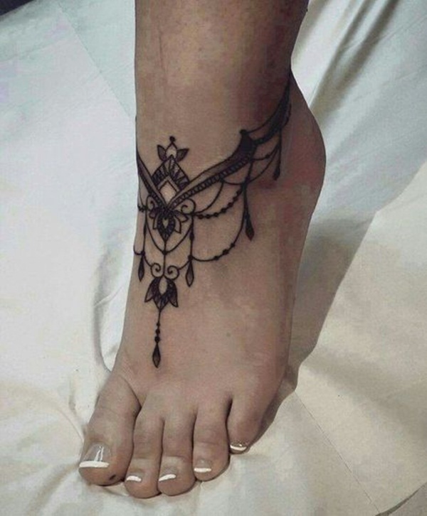 Desenhos de tatuagem no tornozelo 5 