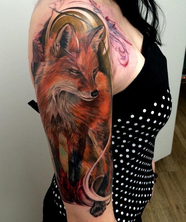 desenhos de raposa-tatuagem-25 